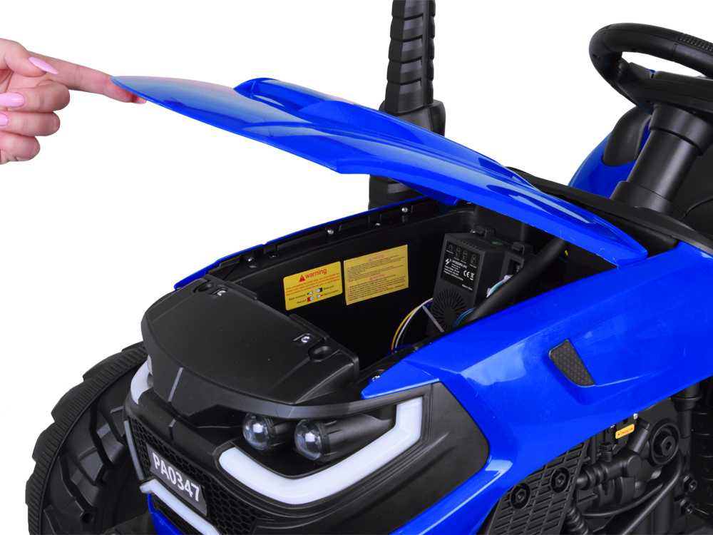 Jokomisiada Baterija-powered TRACTOR with trailer and movable tipper PA0347