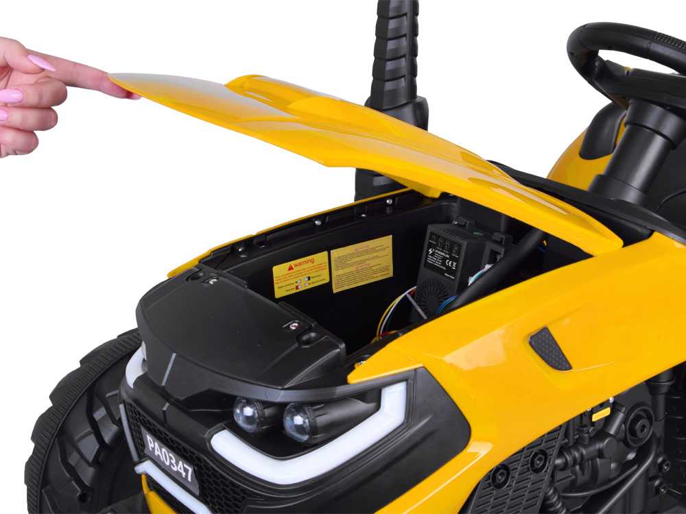 Jokomisiada Baterija-powered TRACTOR with trailer and movable tipper PA0347