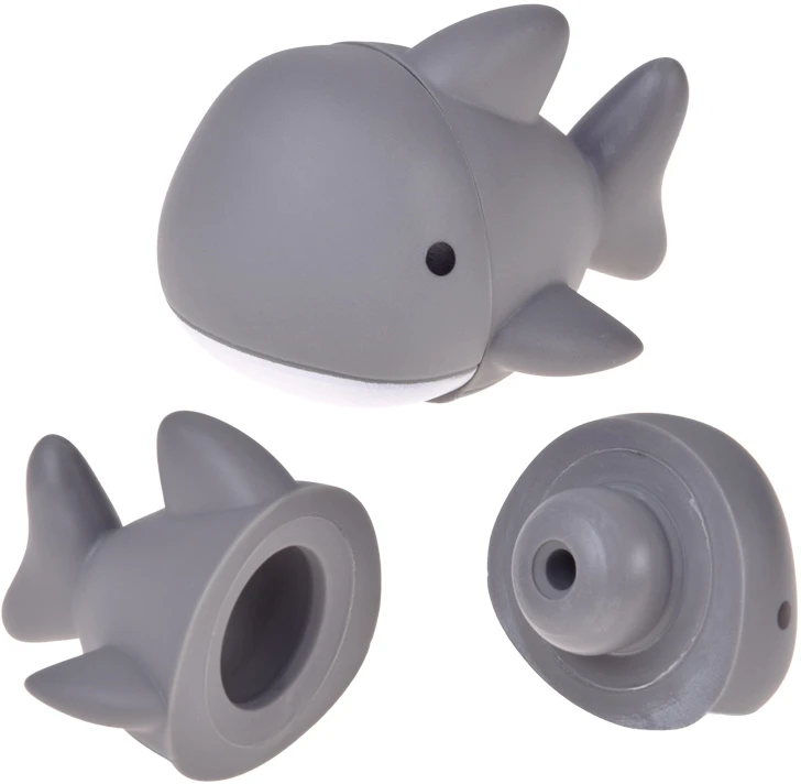Jokomisiada Bath toys Sea animals foldable in half 10 pcs ZA6564