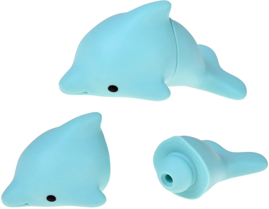 Jokomisiada Bath toys Sea animals foldable in half 10 pcs ZA6564