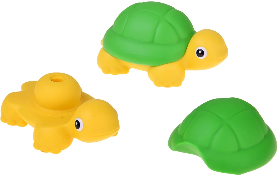Jokomisiada Bath toys Sea animals foldable in half 10 pcs ZA6564