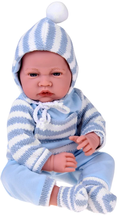 Jokomisiada BOBAS soft rubber doll, talking - 12 sound functions 45cm ZA6441