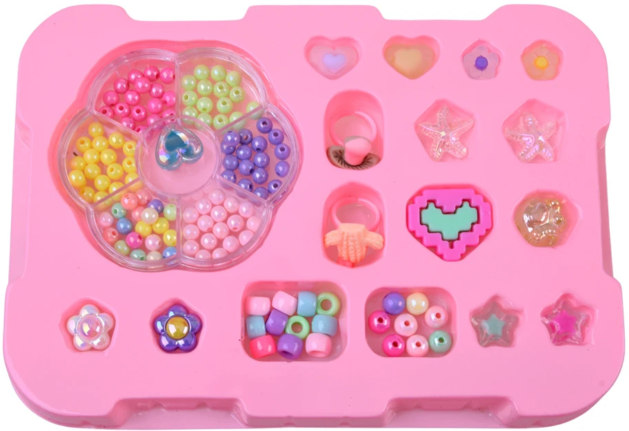 Jokomisiada Bracelet making kit - stringing beads + case ZA6430