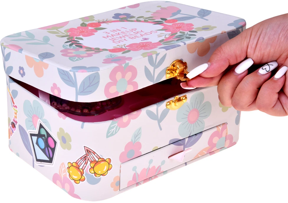 Jokomisiada Bracelet making kit - stringing beads + case ZA6430