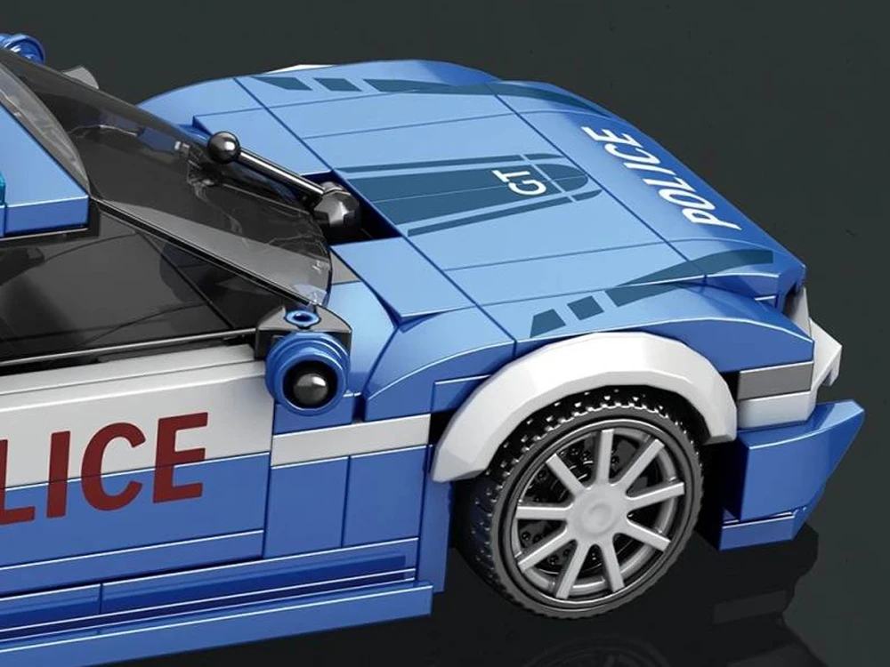 Jokomisiada Konstruktorius Policijos sportinis automobilis 313 detalių ZA6630