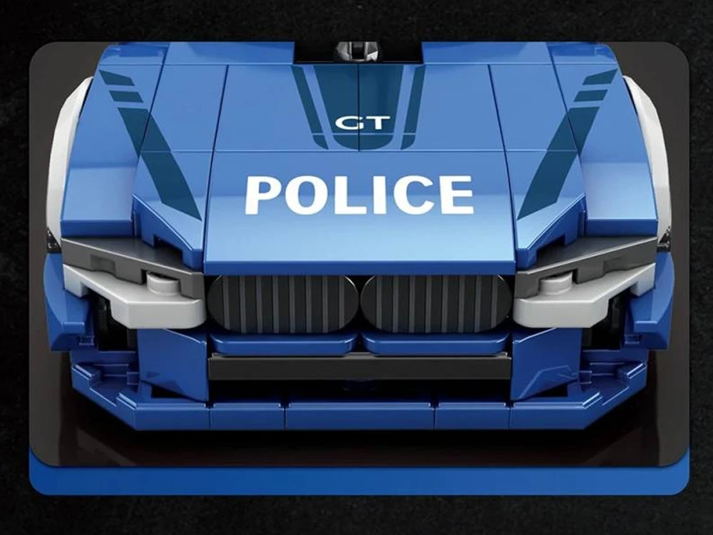Jokomisiada Konstruktorius Policijos sportinis automobilis 313 detalių ZA6630