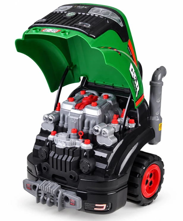 Jokomisiada CAR WORKSHOP Build a TRACTOR engine mechanic set ZA6305