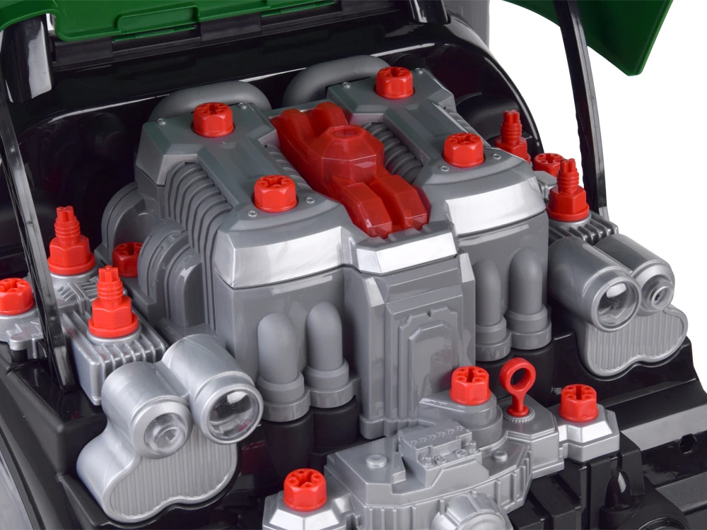 Jokomisiada CAR WORKSHOP Build a TRACTOR engine mechanic set ZA6305