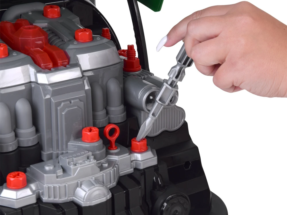 Jokomisiada CAR WORKSHOP Build a TRACTOR engine mechanic set ZA6305
