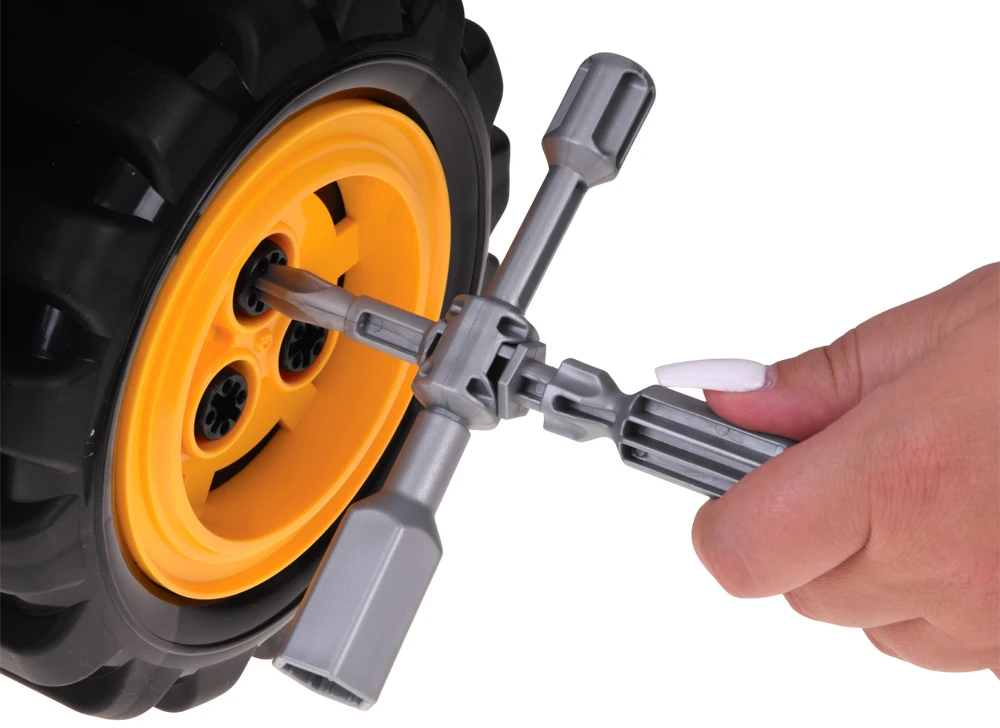 Jokomisiada CAR WORKSHOP Build an engine BULLDOZER mechanic kit ZA6304