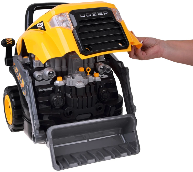 Jokomisiada CAR WORKSHOP Build an engine BULLDOZER mechanic kit ZA6304
