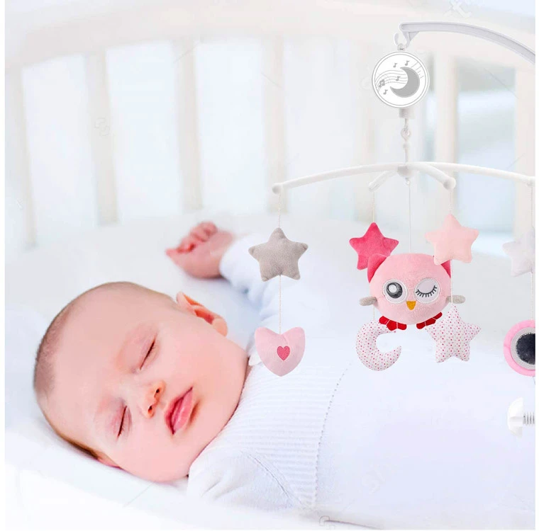 Jokomisiada Carousel with a music box for the plush bed ZA3927