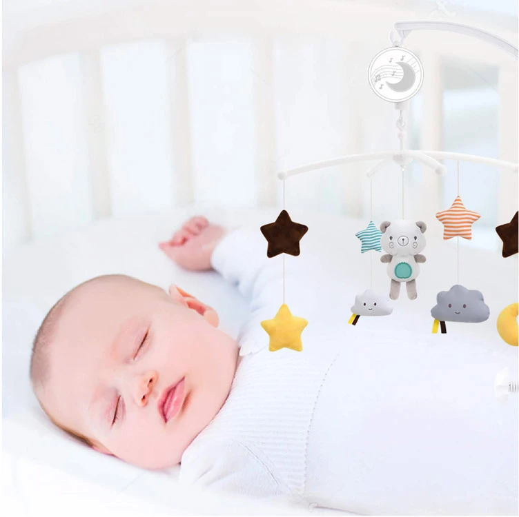 Jokomisiada Carousel with a music box for the plush bed ZA3927