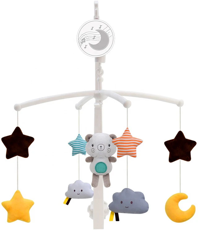 Jokomisiada Carousel with a music box for the plush bed ZA3927