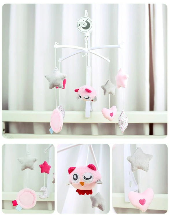 Jokomisiada Carousel with a music box for the plush bed ZA3927