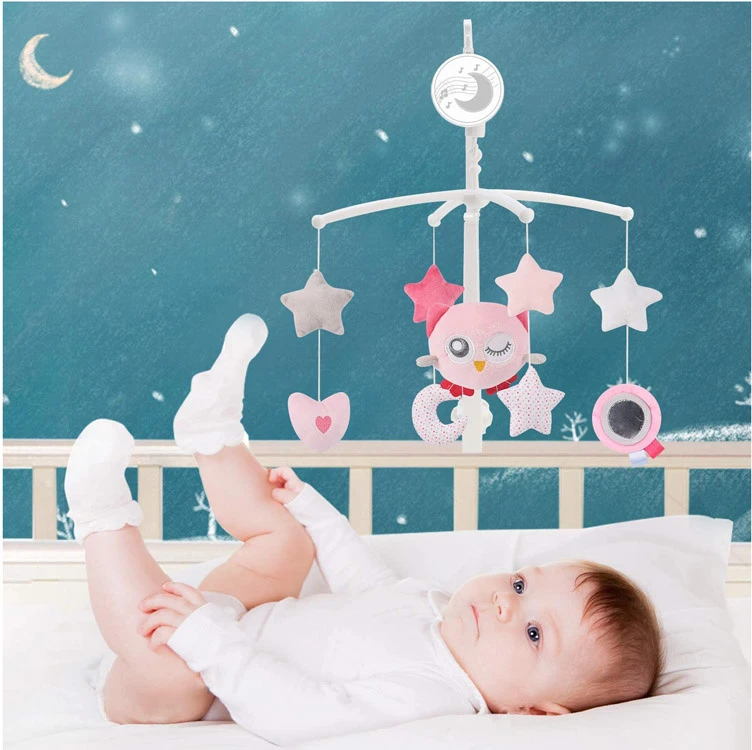 Jokomisiada Carousel with a music box for the plush bed ZA3927