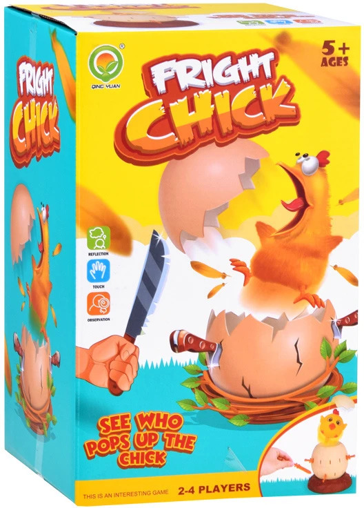 Jokomisiada Linksmas žaidimas „Crack the Egg Pop-Up Chicken