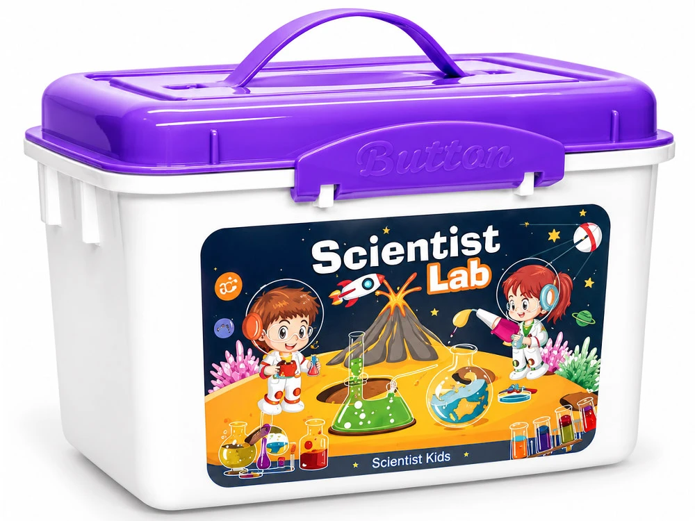 Jokomisiada CHEMIST'S KIT 80 science experiments - Chemical laboratory ZA6593