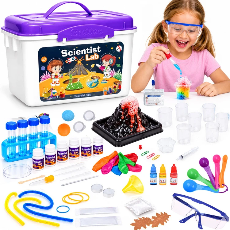 Jokomisiada CHEMIST'S KIT 80 science experiments - Chemical laboratory ZA6593