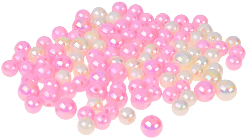 Jokomisiada Children's Jewellery Set 12 Rings Beads Heart-Shaped Case ZA6277