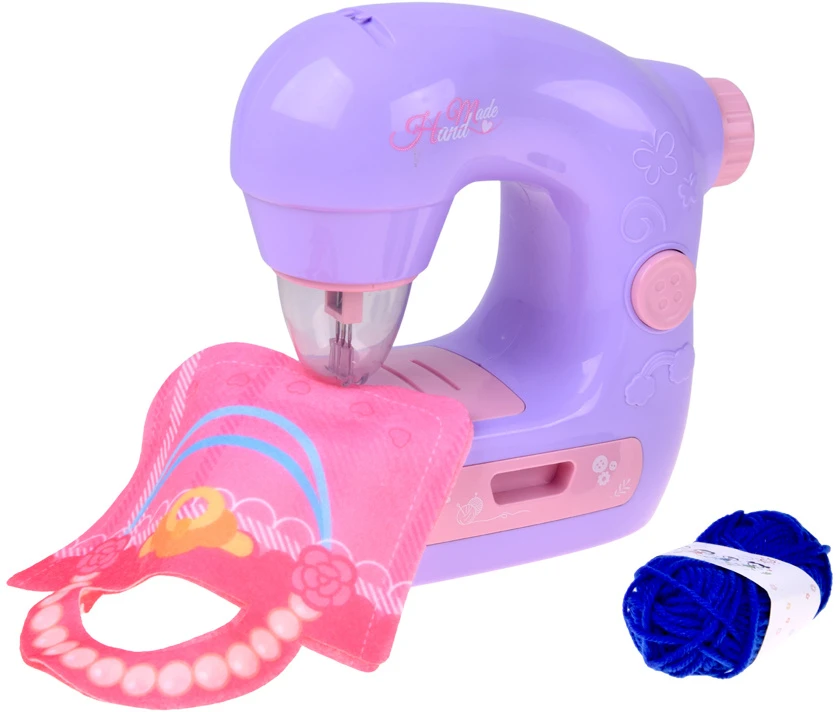 Jokomisiada Children's sewing machine + felt elements for bags and decorations ZA6541