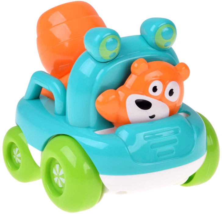 Jokomisiada Construction car set: excavator, dump truck and concrete mixer for toddlers ZA6341