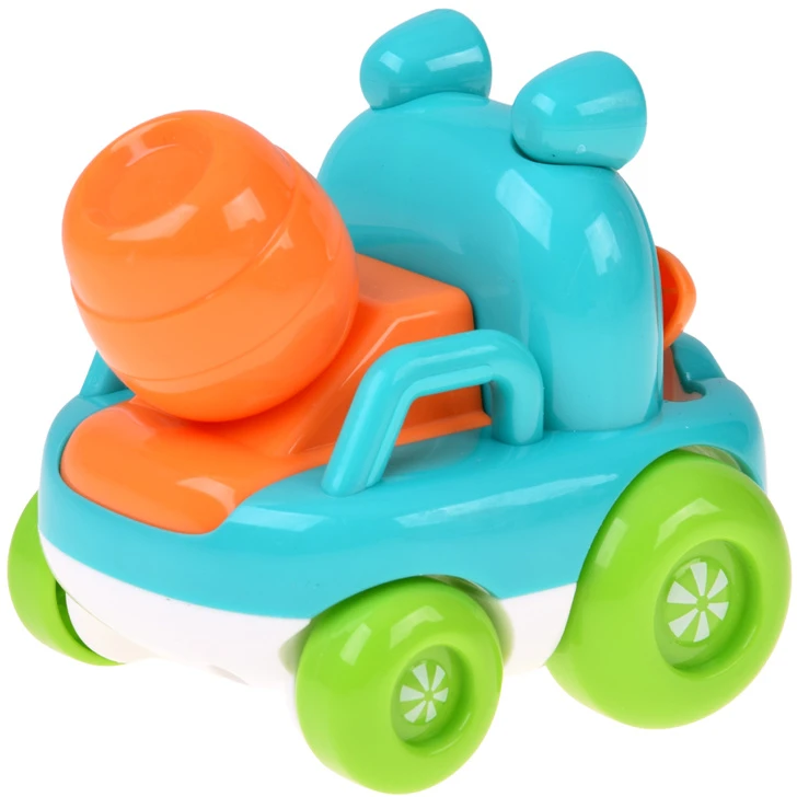 Jokomisiada Construction car set: excavator, dump truck and concrete mixer for toddlers ZA6341