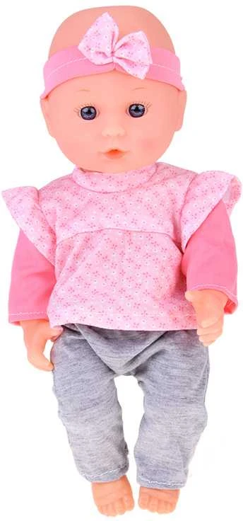 Jokomisiada Deluxe Baby Doll Set with Stroller, Crib, Play Mat and Accessories – 17 pcs ZA5916