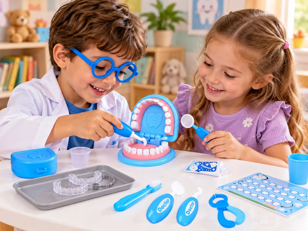 Jokomisiada DENTIST set for children - extended dentist office Ząbek ZA6278
