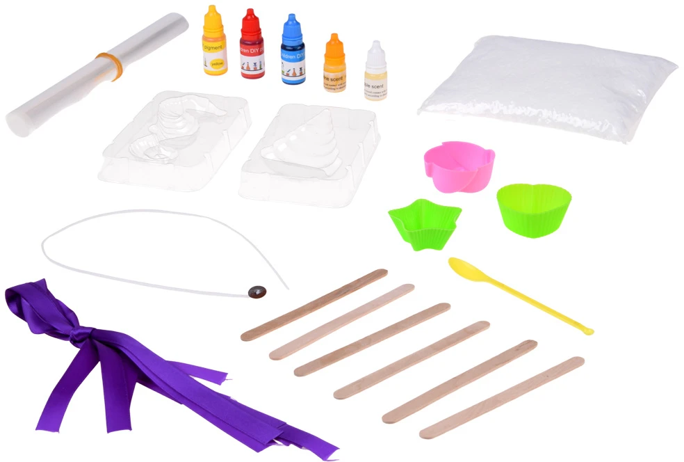 Jokomisiada DIY Candle Making Kit CANDLE FACTORY - scented and colorful ZA6579