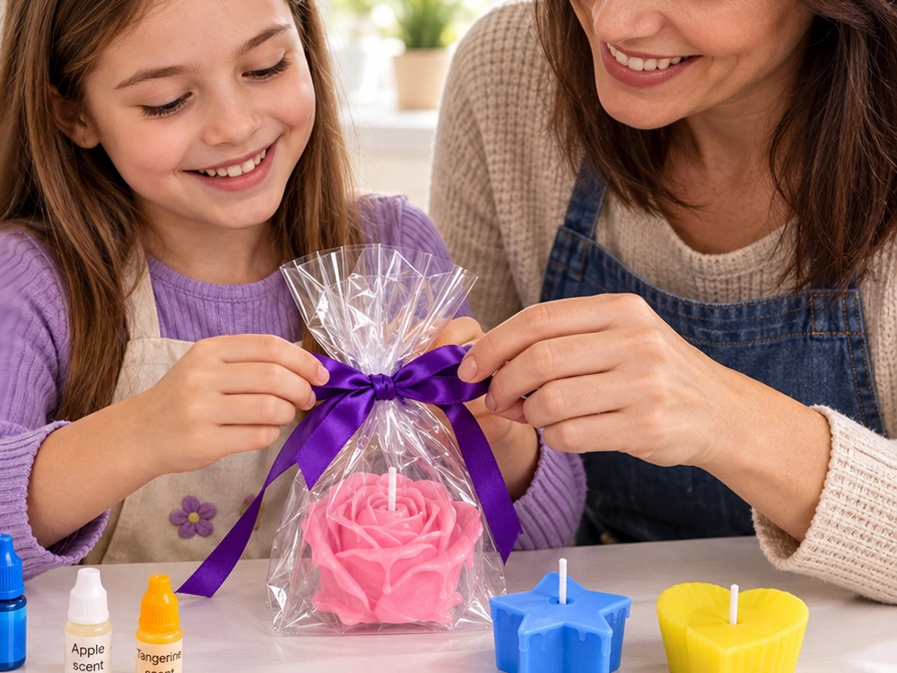 Jokomisiada DIY Candle Making Kit CANDLE FACTORY - scented and colorful ZA6579