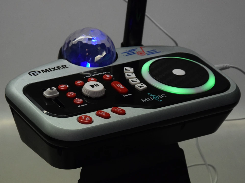 Dėlionė Jokomisiada DJ Mixer Console for Children Microphone Karaoke Bluetooth IN0196