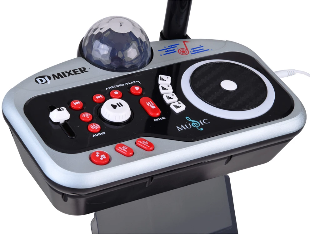 Dėlionė Jokomisiada DJ Mixer Console for Children Microphone Karaoke Bluetooth IN0196