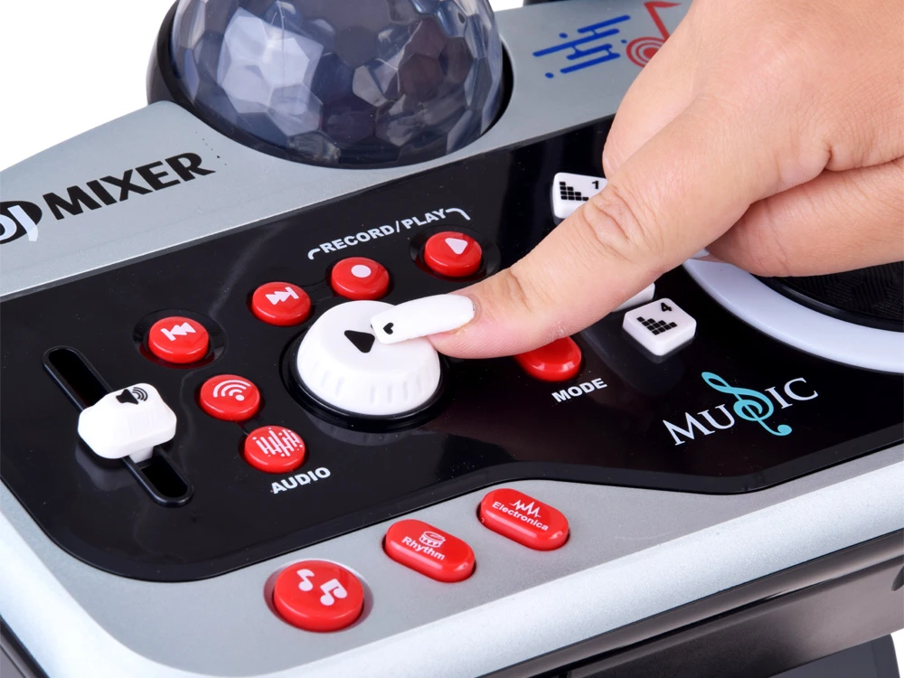 Dėlionė Jokomisiada DJ Mixer Console for Children Microphone Karaoke Bluetooth IN0196
