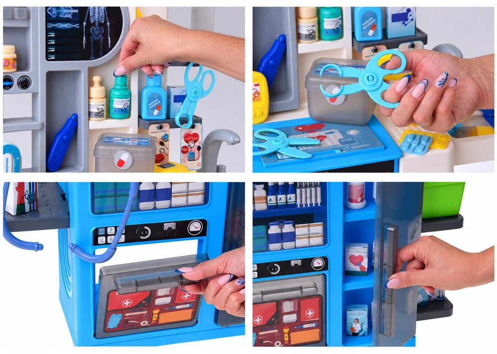 Jokomisiada Doctor's set for children MEDICAL CENTER - doctor's office 92 pieces ZA6582