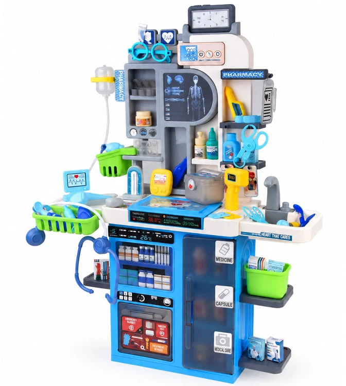 Jokomisiada Doctor's set for children MEDICAL CENTER - doctor's office 92 pieces ZA6582