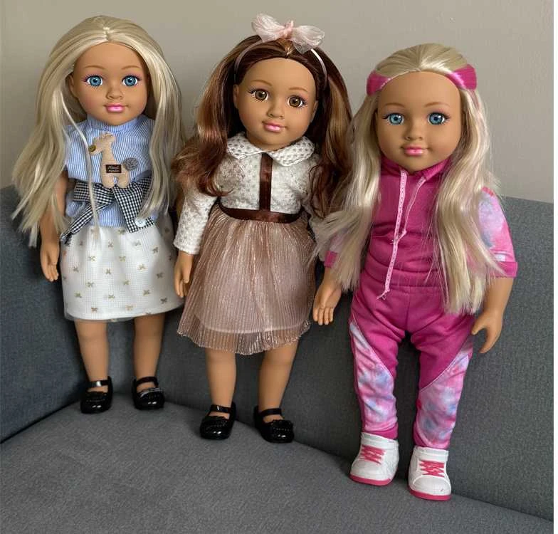 Jokomisiada Didelė sportinė lėlė 48 cm sportiniame kostiume + įmontuota melodija ir minkštas kūnas ZA5844