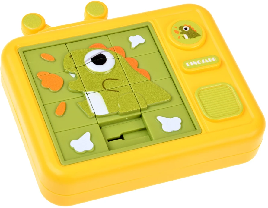 Dėlionė Jokomisiada Double-Sided Sensory Puzzle DINOSAUR Maze Sliding Puzzle ZA6425