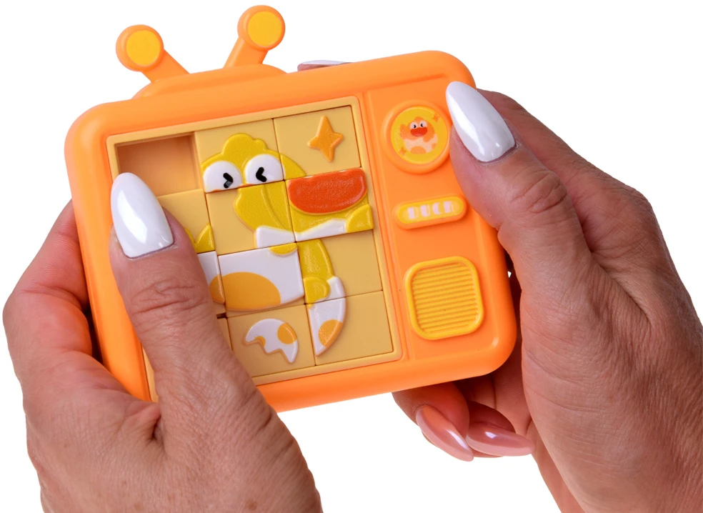 Dėlionė Jokomisiada Double-Sided Sensory Puzzle CHICK Maze Sliding Puzzle ZA6425
