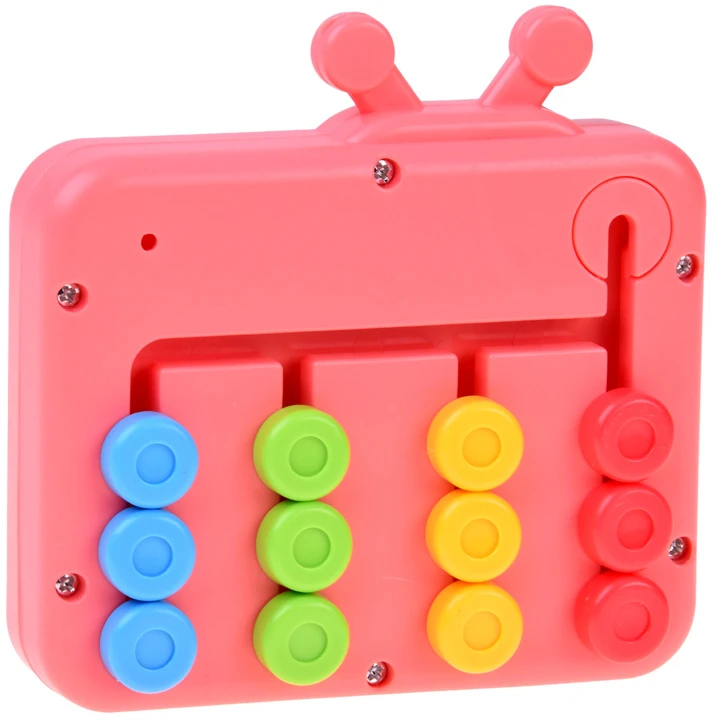 Dėlionė Jokomisiada Double-Sided Sensory Puzzle Bunny Sliding Puzzle Color Maze for Kids ZA6425