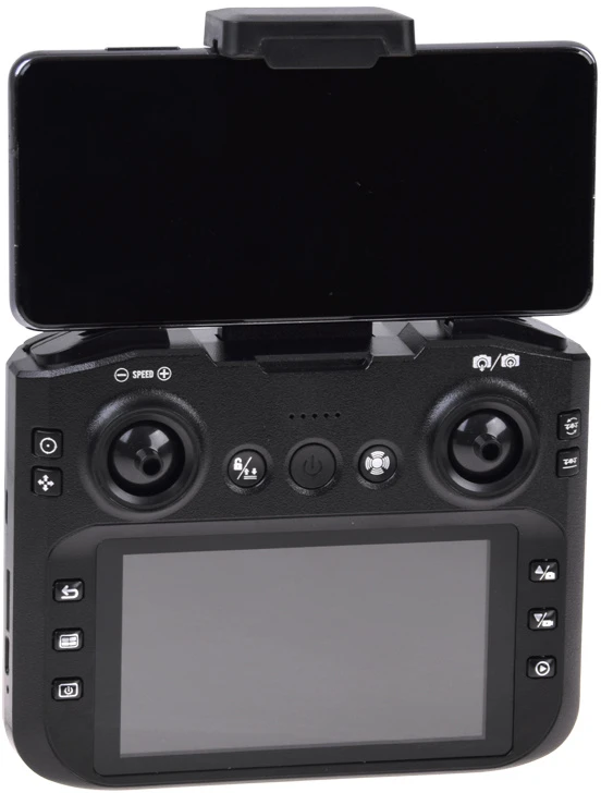 Jokomisiada Drone with camera - remote-controlled Kvadkopteris + remote control with LCD screen RC0775