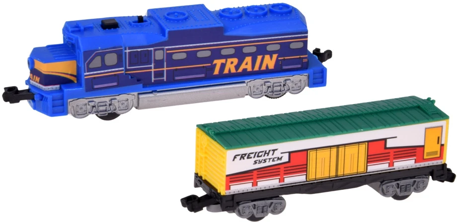 Jokomisiada Electric Train Set 335 cm Tracks Railway Crossing Barriers Lights RC078