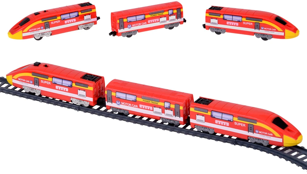 Jokomisiada Electric Train Set Station Platform Tracks Switches Light RC0782