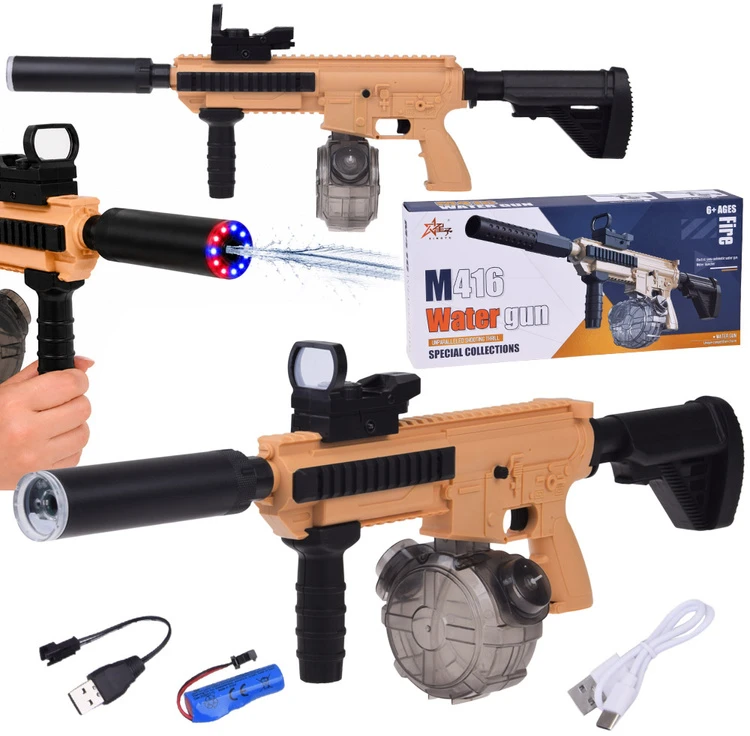 Jokomisiada Electric Vanduo Gun Automatic Blaster M416– Long Range ZA6162