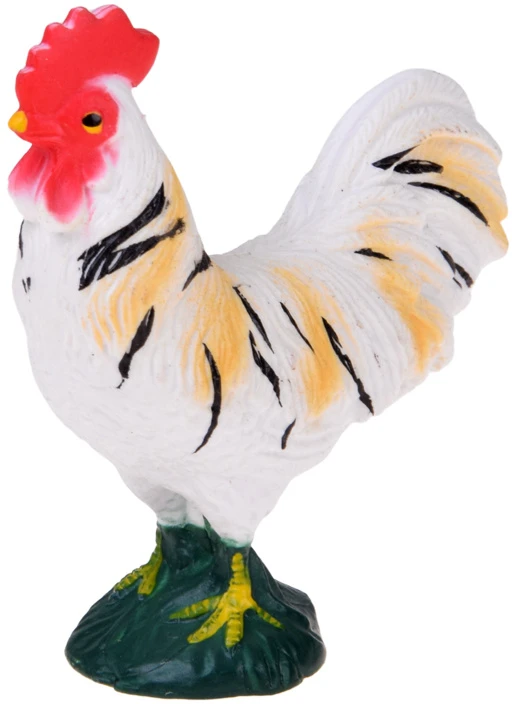Jokomisiada FARM ANIMALS SERIES Farmer and birds set - hen, rooster, goose ZA6404 A