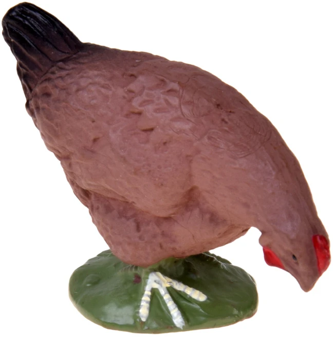 Jokomisiada FARM ANIMALS SERIES Farmer and birds set - hen, rooster, goose ZA6404 D