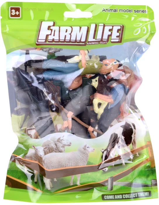 Jokomisiada FARM FIGURES 8 pcs. - set of your own farmers HOP HOP HOP! ZA6427