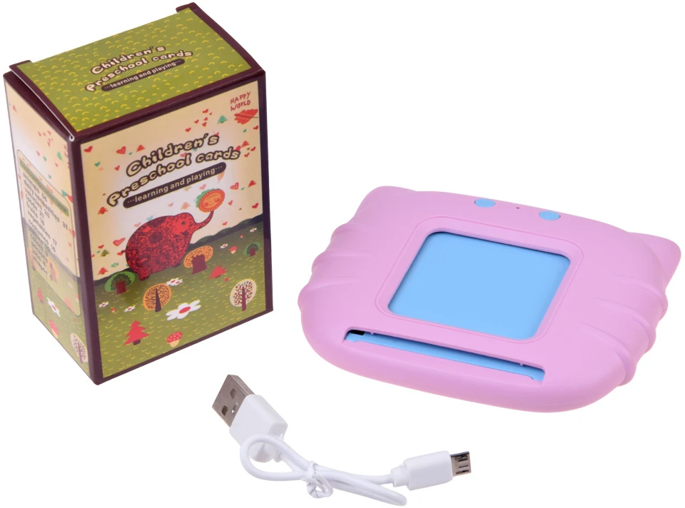 Jokomisiada Flashcard Reader for Learning Words – POLISH ENGLISH – 224 Learning Cards ZA6628