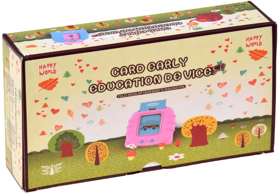 Jokomisiada Flashcard Reader for Learning Words – POLISH ENGLISH – 224 Learning Cards ZA6628