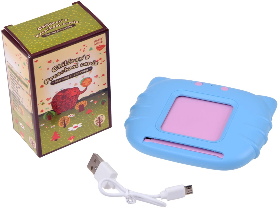 Jokomisiada Flashcard Reader for Learning Words – POLISH ENGLISH – 224 Learning Cards ZA6628